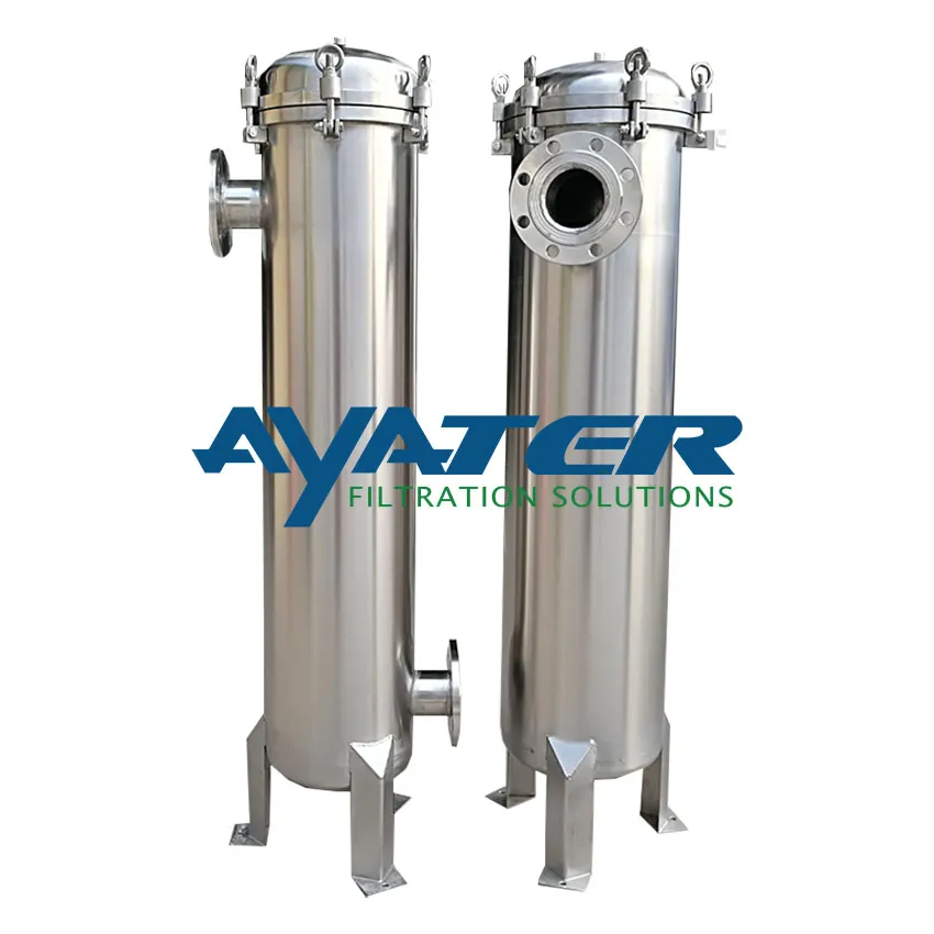 Segondè presyon sak filtre lojman