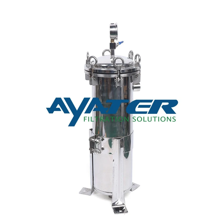 Single Bag Filter Stainless Steel Housing
