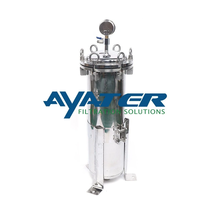 Single Bag Filter Stainless Steel Housing