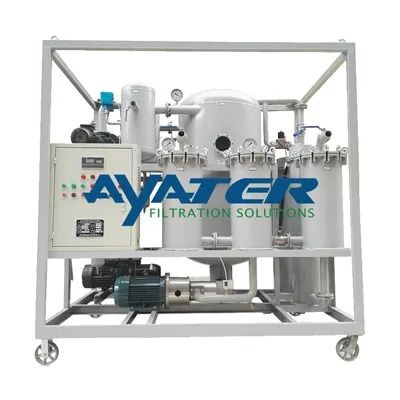 Sistèm filtraj lwil oliv transfòmatè